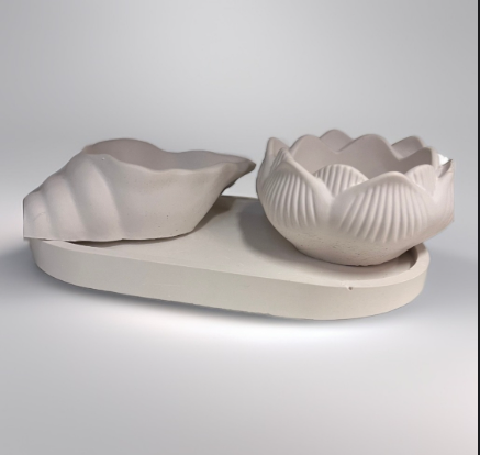 Handmade from gypsum