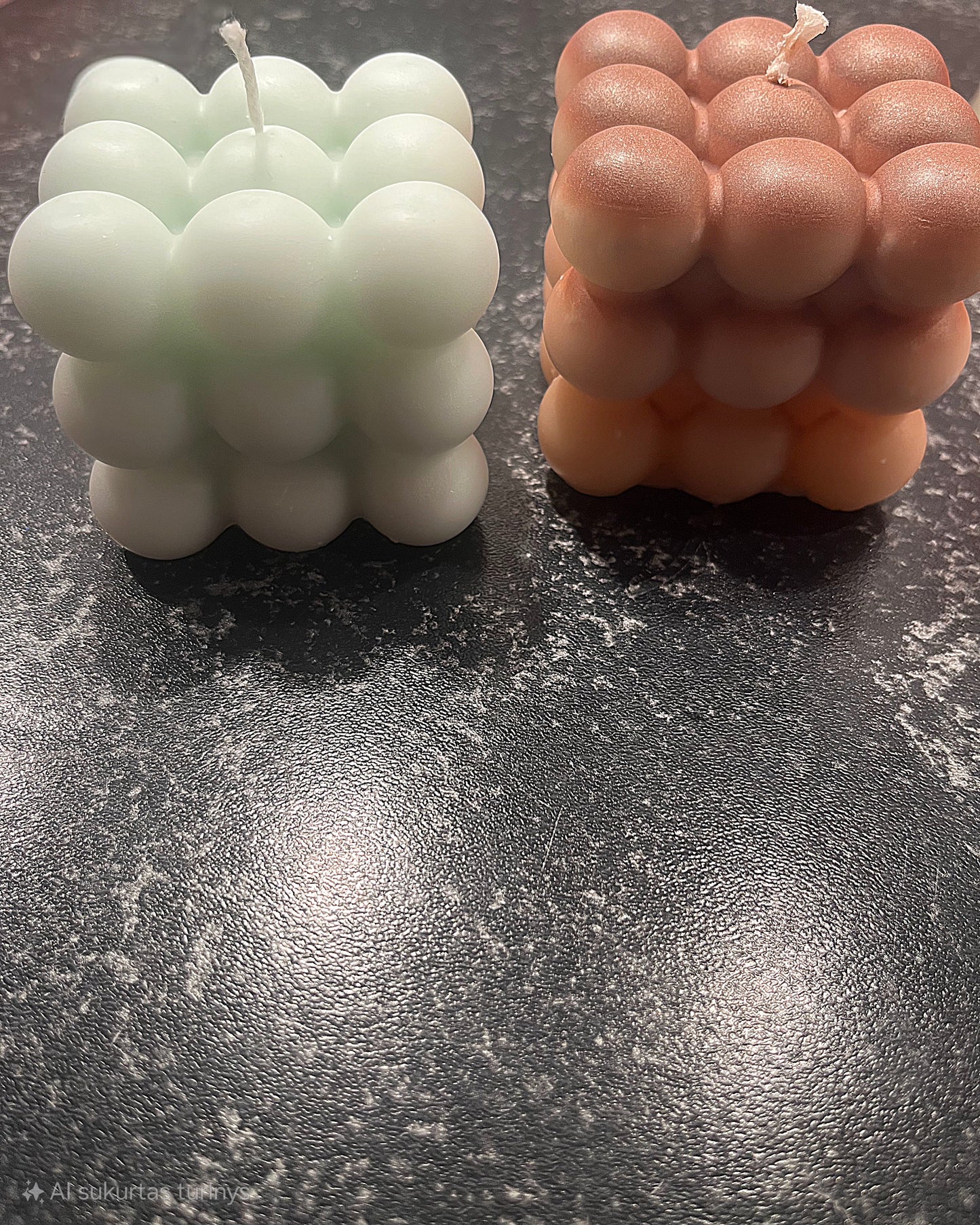 Handmade Bubble Candle – Modern & Stylish Design