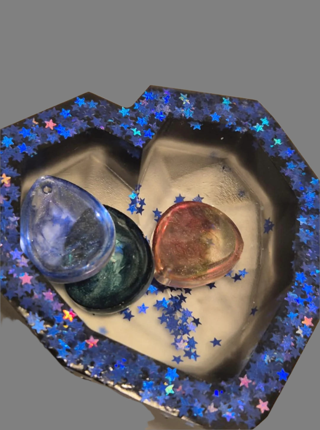 Galaxy Heart Tray