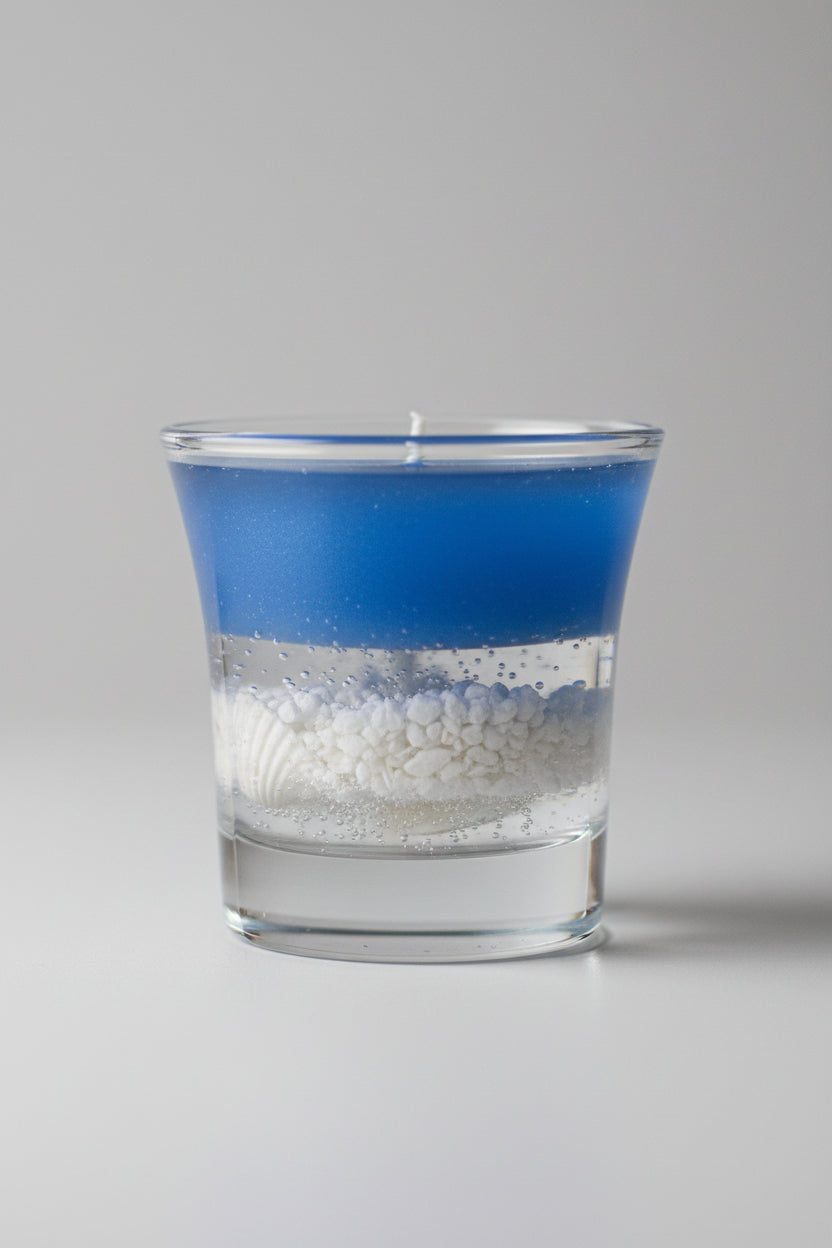 Gel wax candle