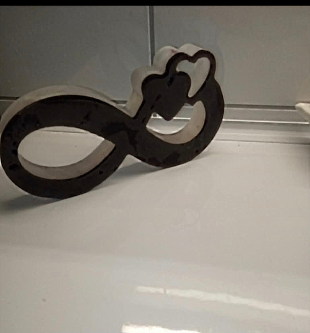 handcrafted infinity symbol