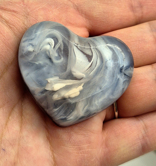 Pocket Hug | Handmade Resin Heart | Small Gift of Love & Comfort