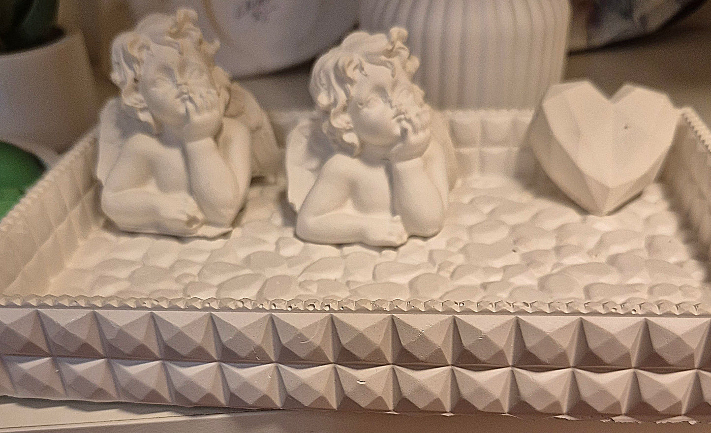 Luxury Tray made from gypsum