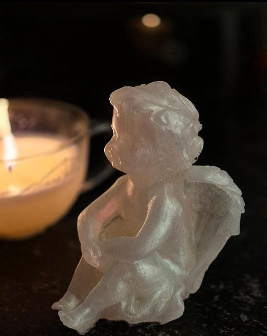Handmade Epoxy Angel Figurine