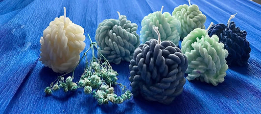 Twisted Elegance – Handmade Sculptural Soya Wax Candles