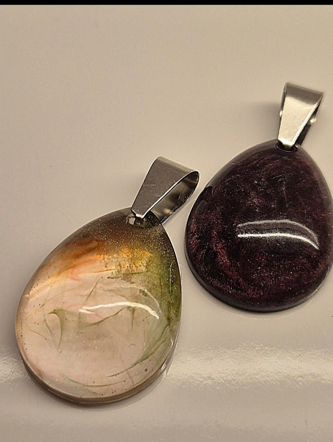 Handmade Resin  Pendant Necklace