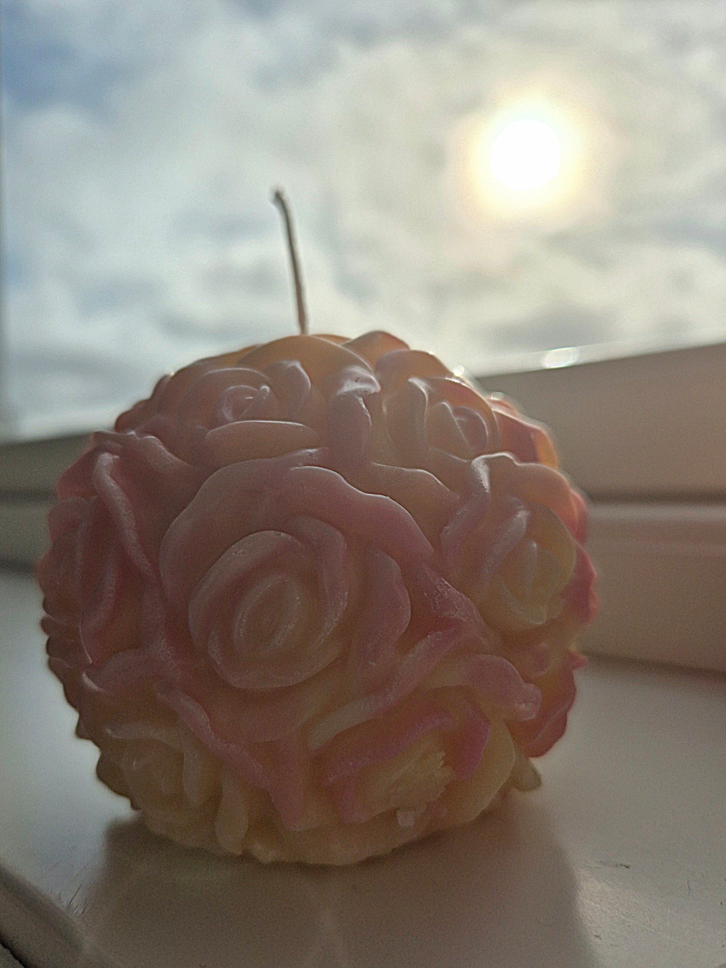Flower candle