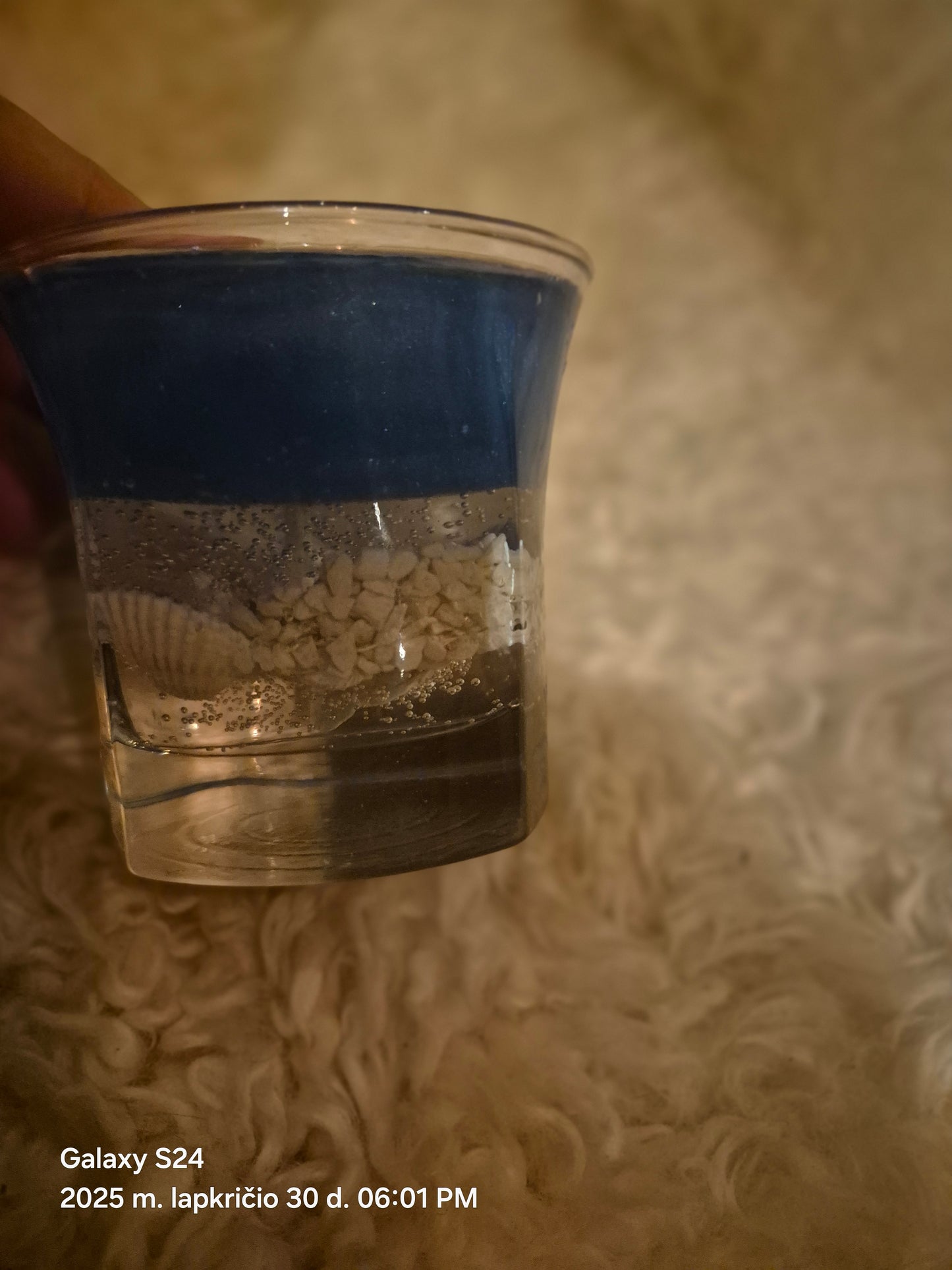 Gel wax candle