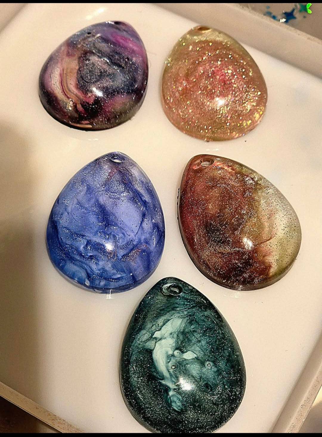 Handmade Resin  Pendant Necklace