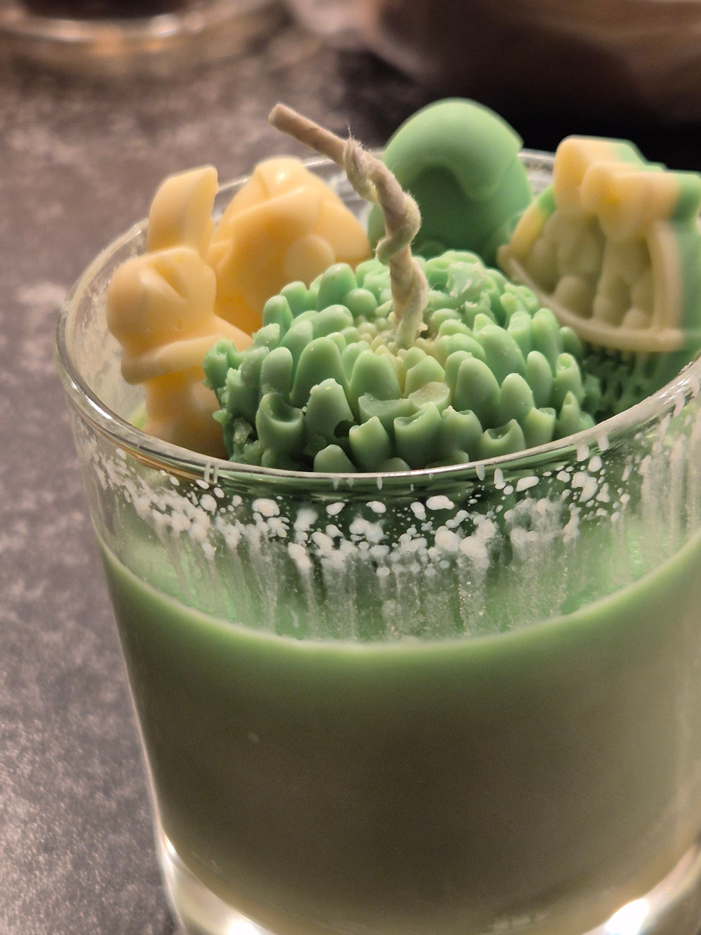 Easter-Themed Handmade Candle – A Cozy Springtime Delight