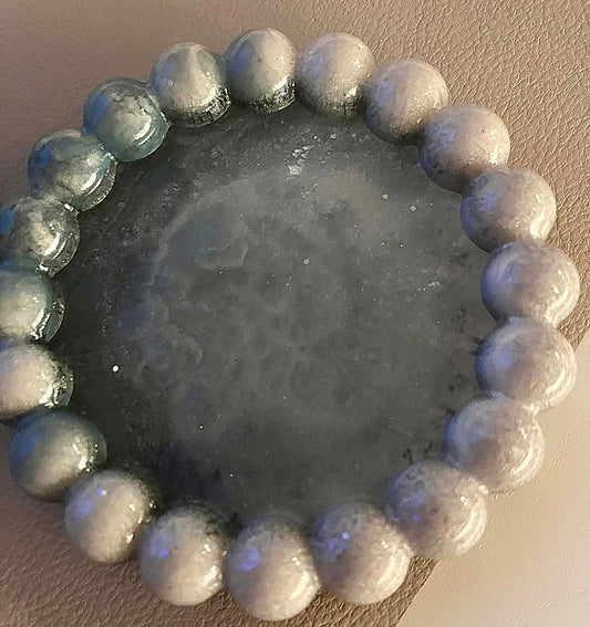 Handmade Epoxy Candle Holder – Elegant & Unique