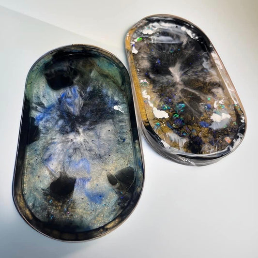 Luxury Handmade Epoxy Resin Trays – Unique & Stylish