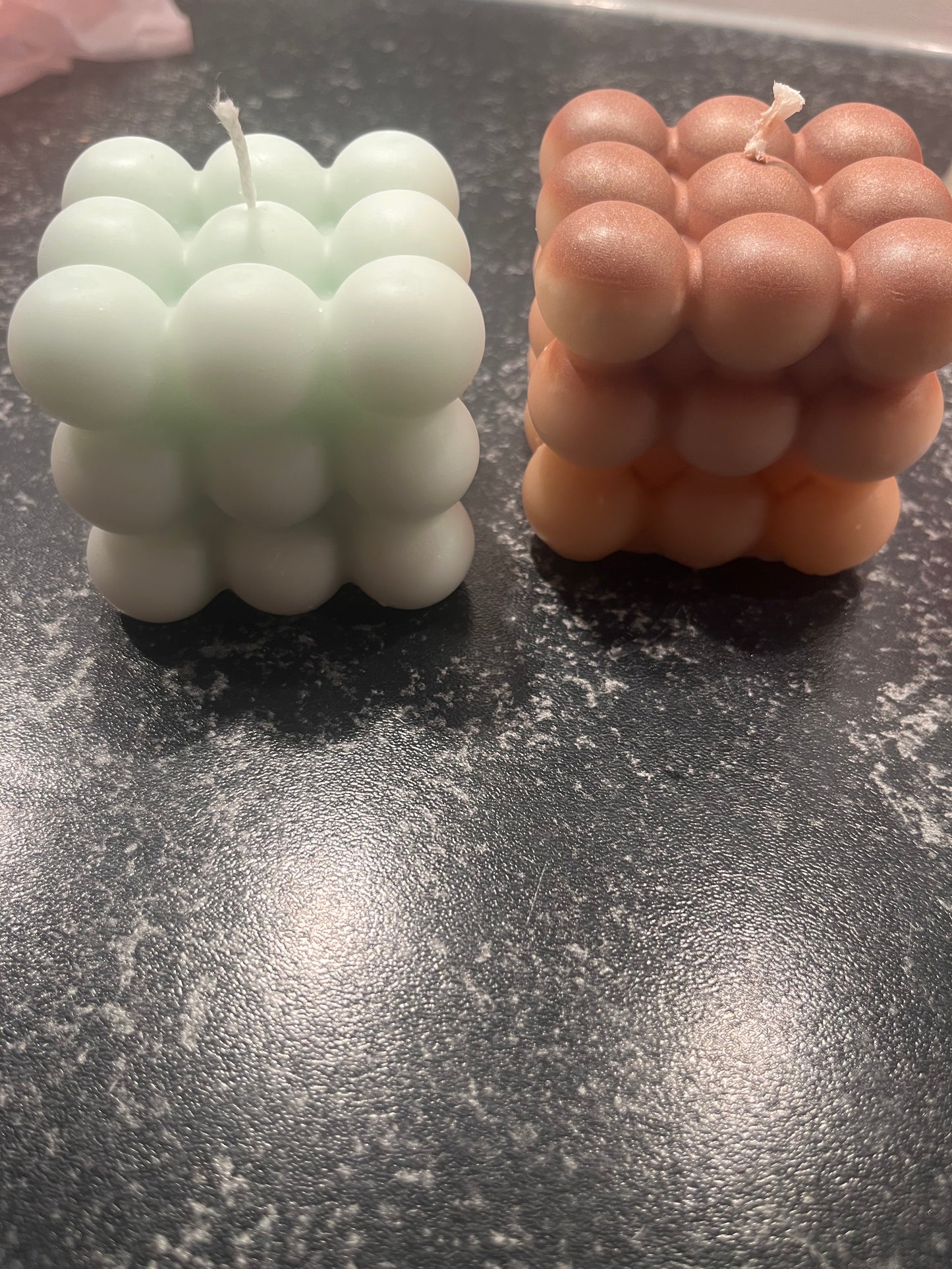 Handmade Bubble Candle – Modern & Stylish Design