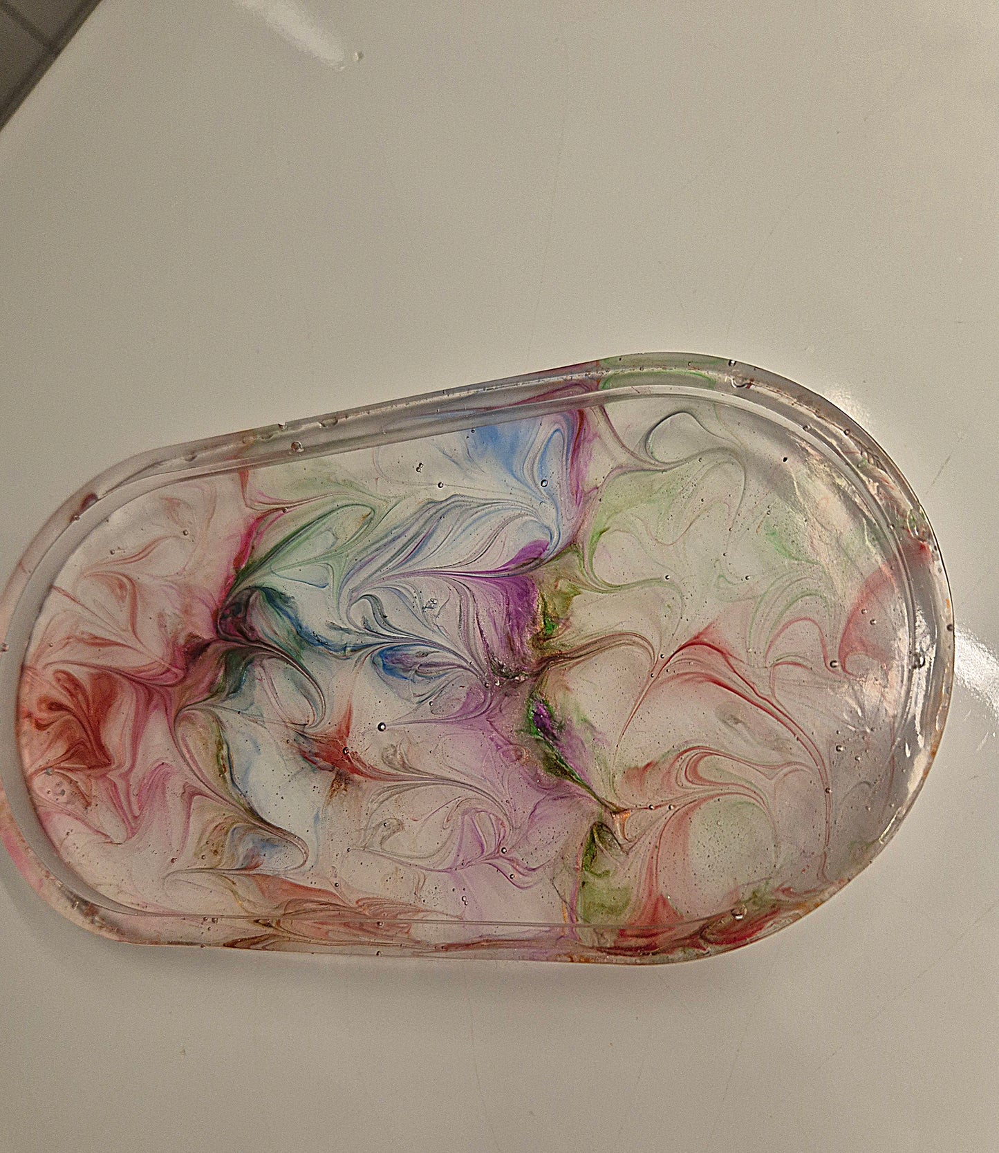 Vibrant Handmade Epoxy Resin Trays & Holders – Art Meets Functionality!