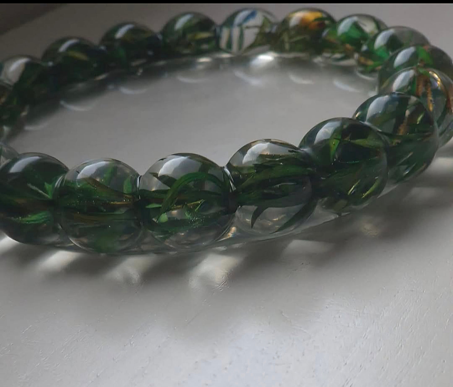 Handmade Epoxy Coaster – Enchanted Forest